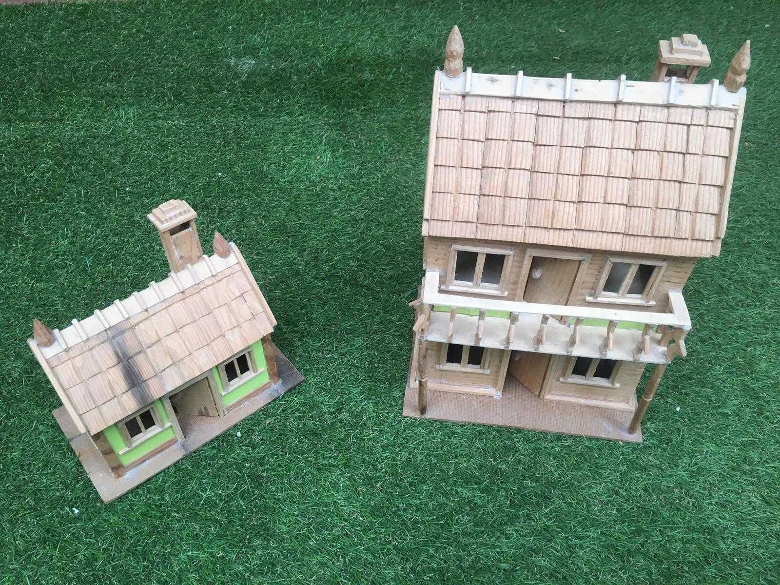 CONJUNTO DE CASAS EM MINIATURA antigas
