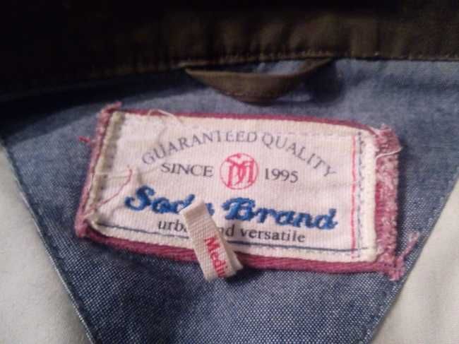 Kurtka cienka wiatrowa letnio jesienna Soda Brand  Męska   M