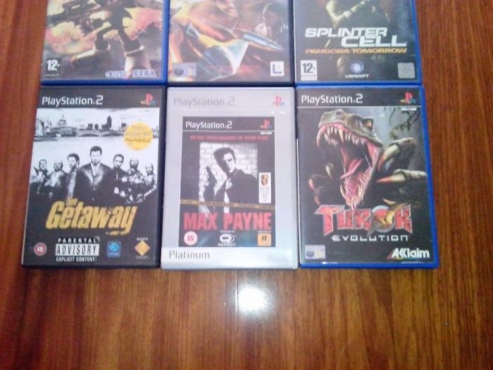 7 Jogos variados Playstation 2 PS2