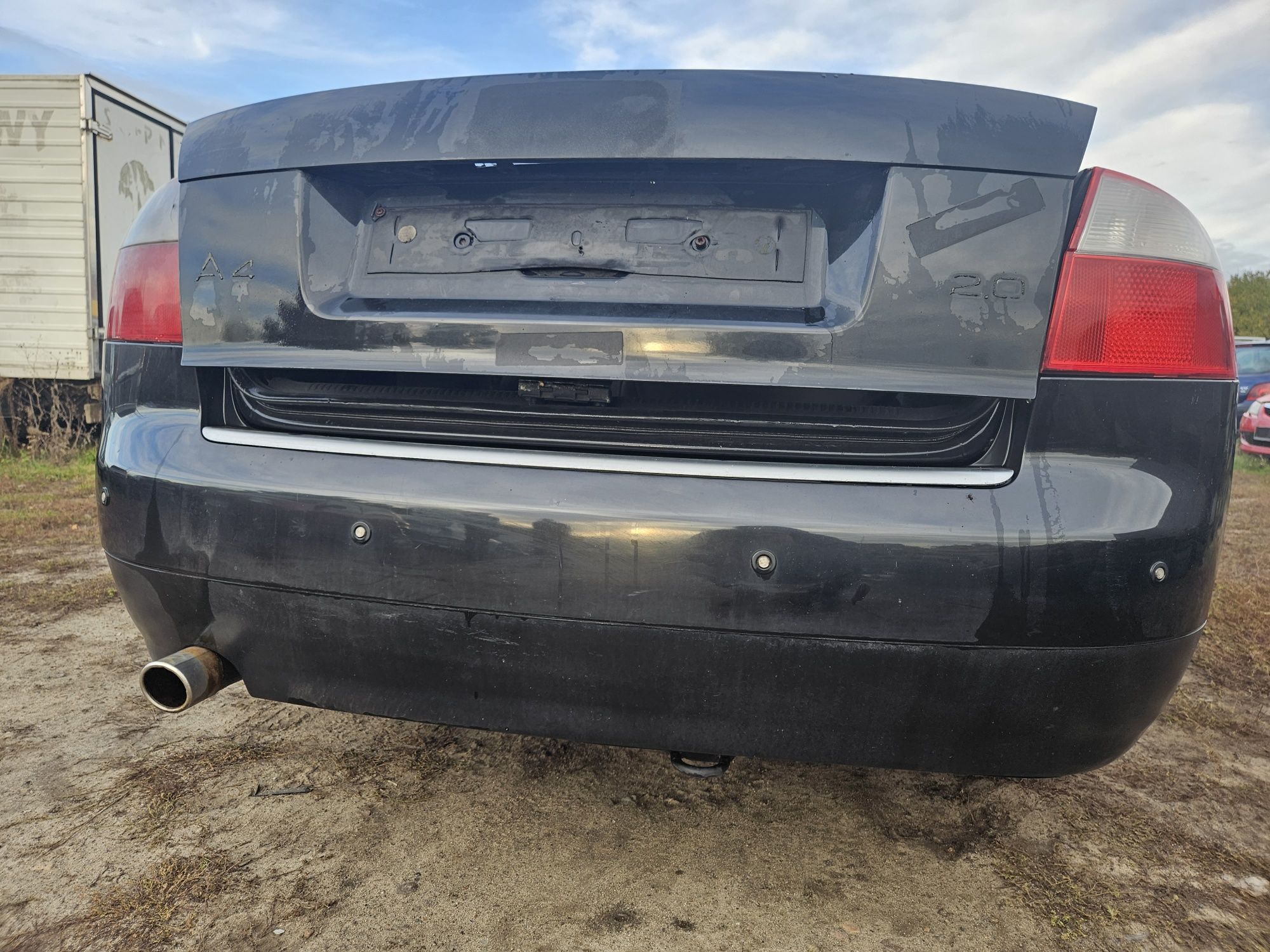 Audi a4 b6 LZ9W zderzak maska lampa blotnik drzwi klapa pas 2.0b radio