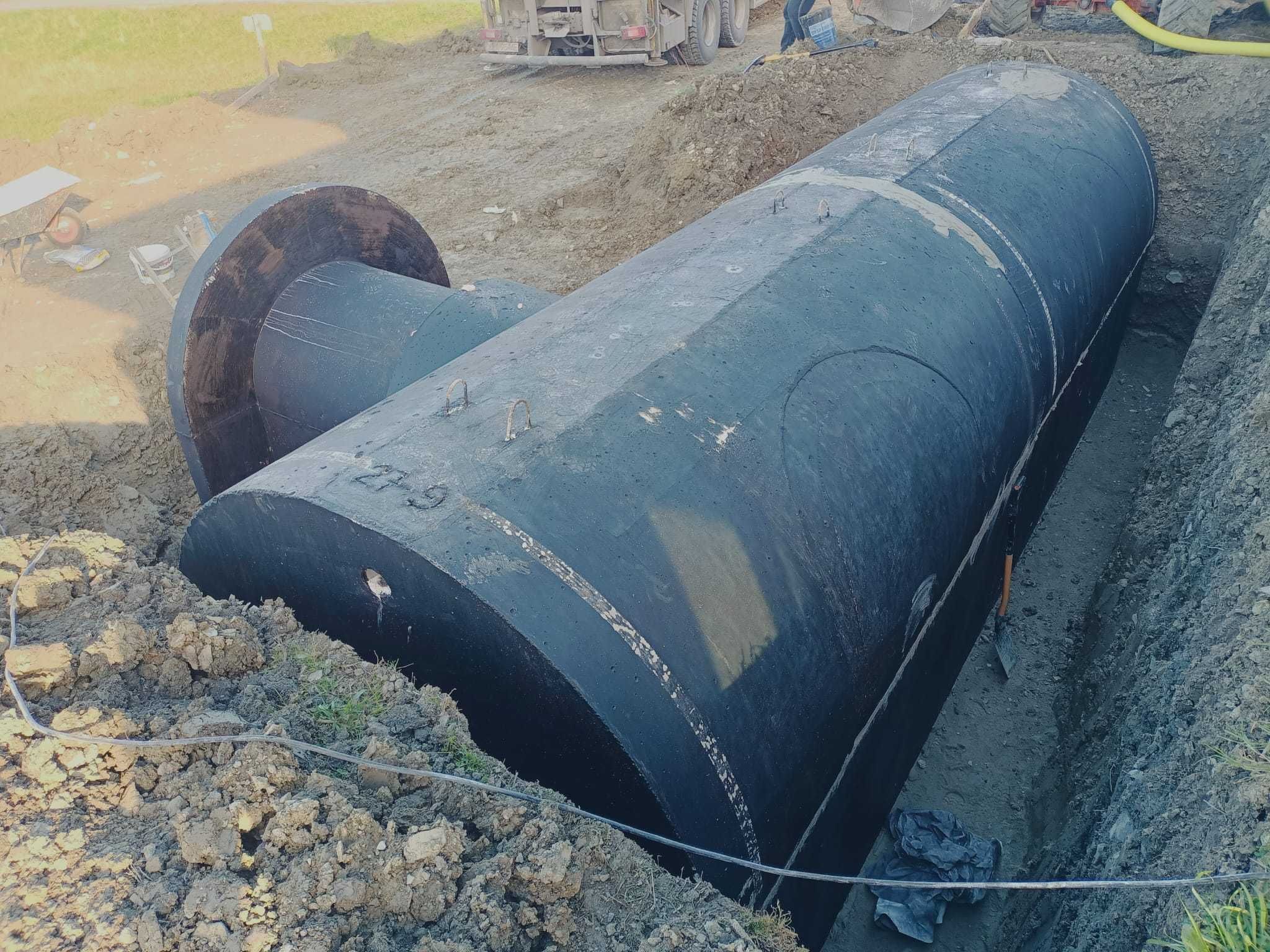 piwnica betonowa 350 ziemianka ogrodowa B30W8 solidna szczelna schody