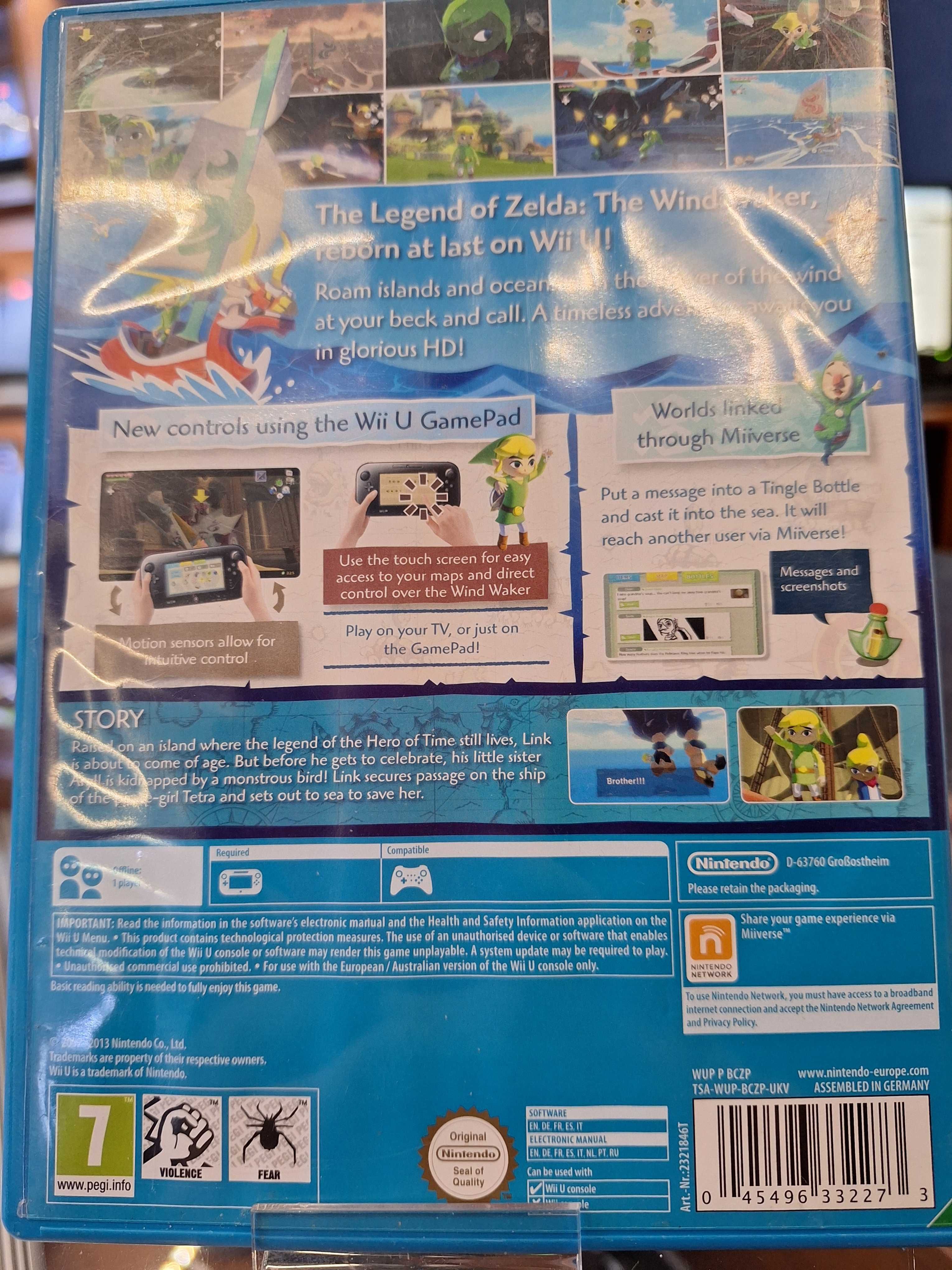 The Legend of Zelda: The Windwaker HD Wii U, BDB, CentrumGrania
