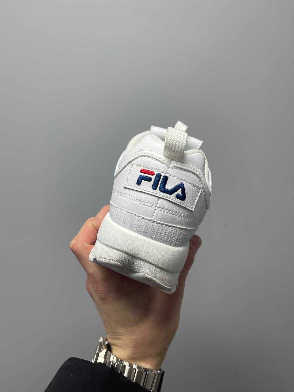 АКЦІЯ! Жіночі кросівки Fila Disruptor II Low ‘White’ (36 р.)