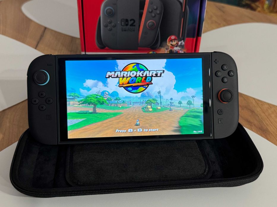 Nintendo Switch 2 + gry i akcesoria