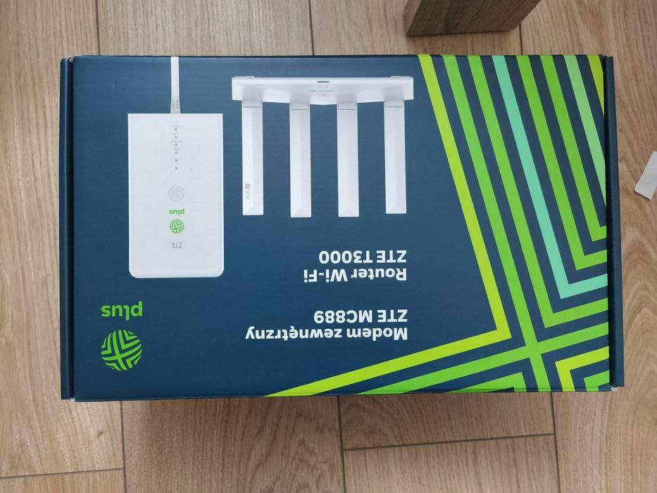 Modem Internetowy zewnetrzny i router