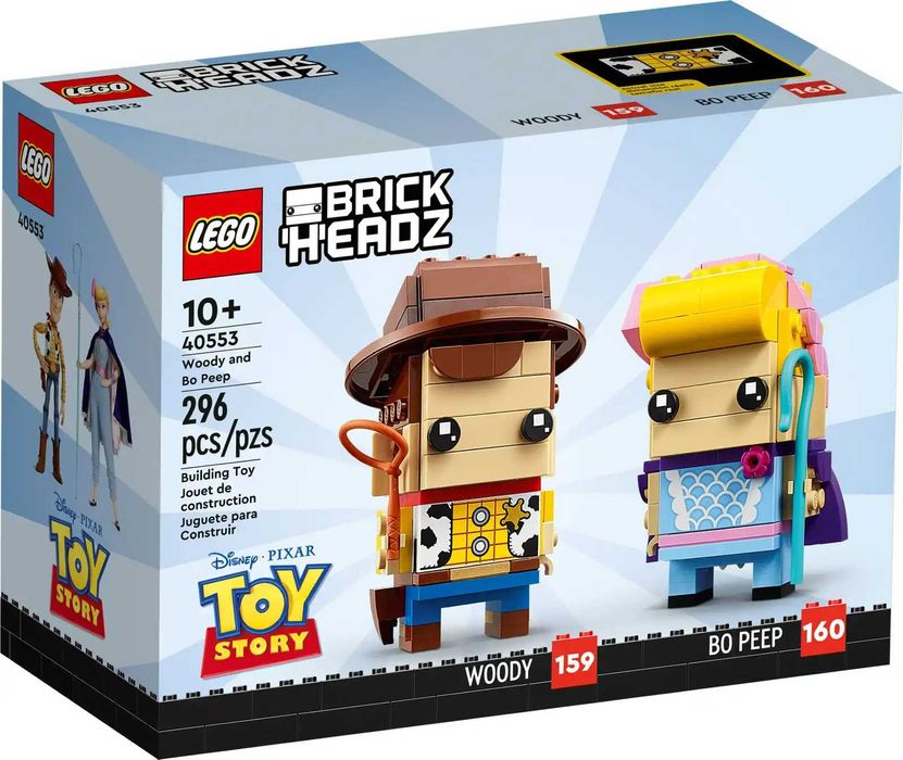 LEGO 40553 BrickHeadz - Chudy i Bou