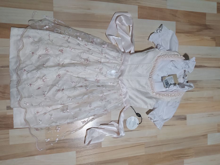 Suknia sukienka bawarska przebranie dirndl rozmiar 146 Kruger Nowa