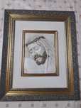 Quadro com o rosto de Jesus com a coroa de espinhos