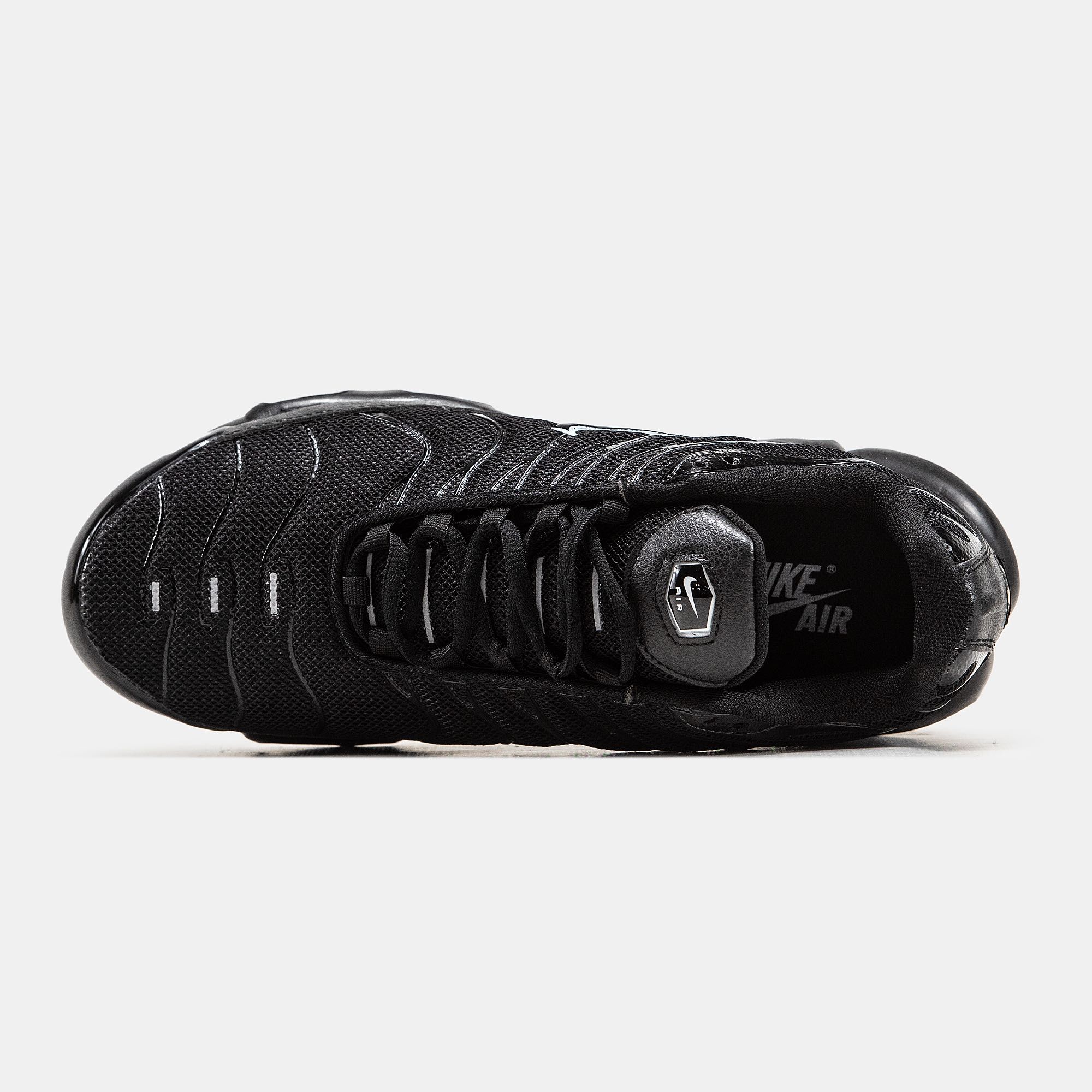 Мужские кроссовки Nike Air Max Tn Plus black mini logo. 40-46