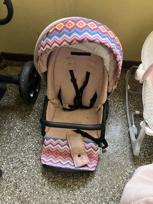 wózek dziecięcy 3w1 gondola spacerówka nosidełko Retrus