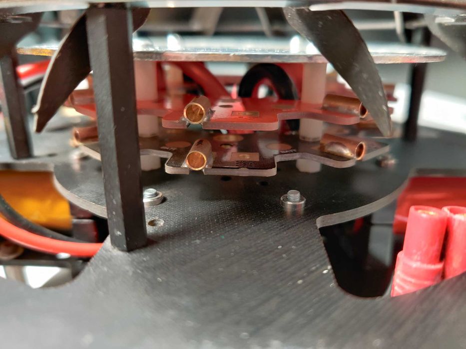 Corpo Carbono Drone - Peças Carbono