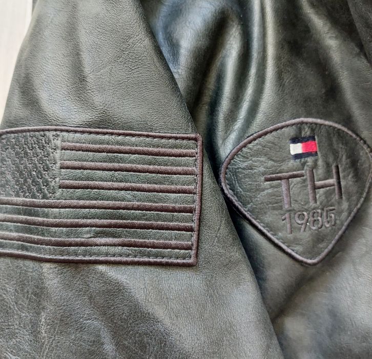 Tommy Hilfiger nowa kurtka męska sztuczna skóra r. L