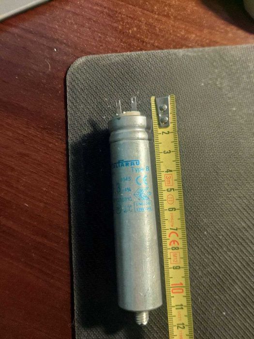 Пусковий конденсатор 5,3uF 480V 120x25mm Italfarad