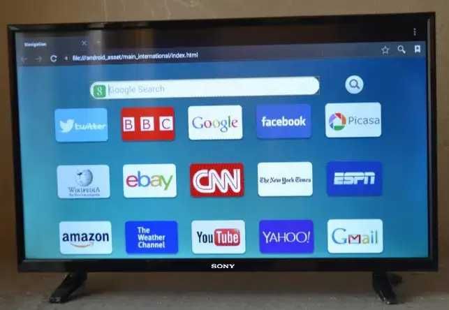 Телевізор Sony SmartTV Slim 32"  LED, IPTV, Android, T2, WIFI, USB 32