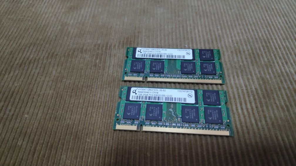 Memórias RAM 1Gb