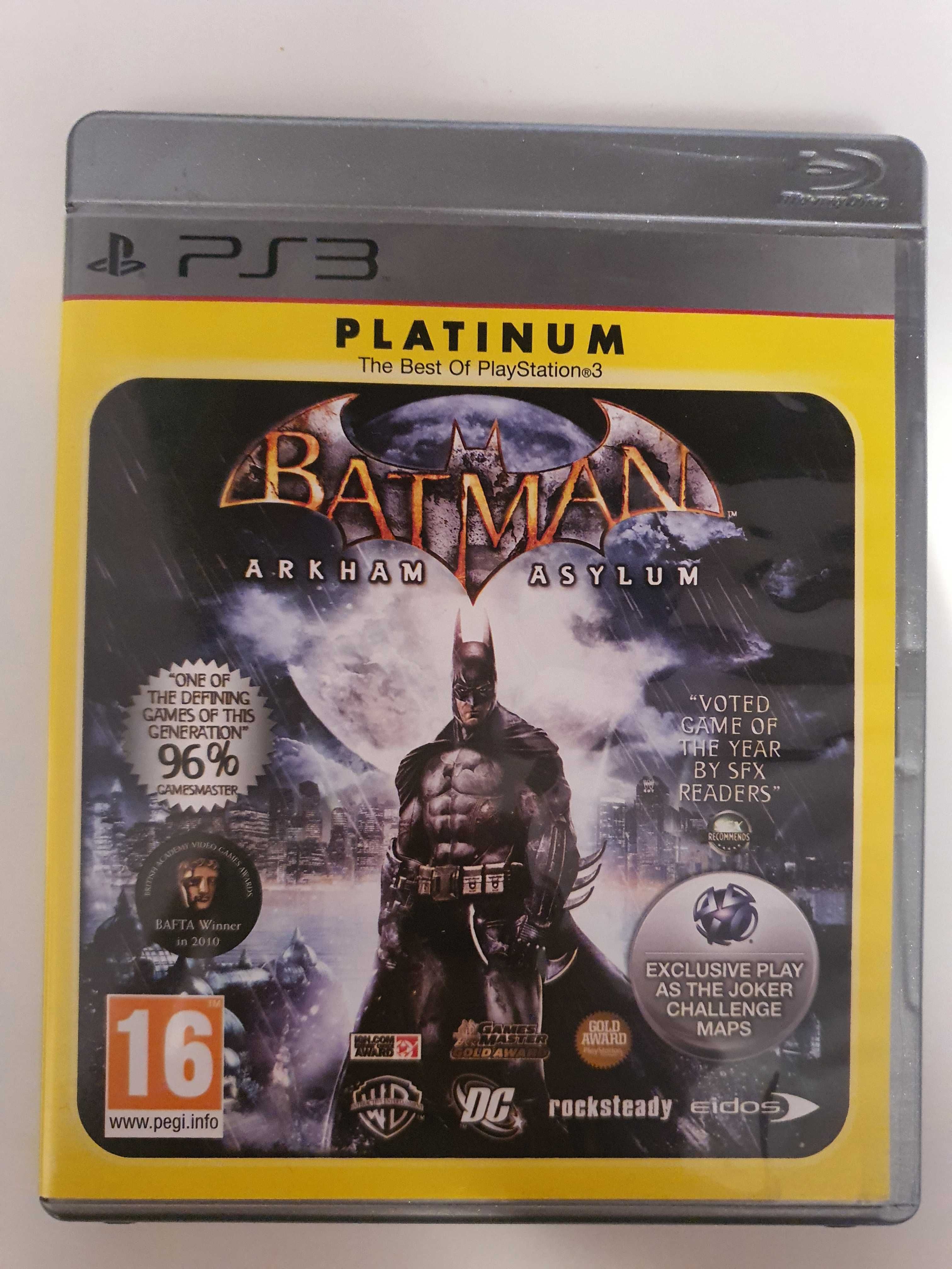 Batman Arkham Asylum Platinum Ps3