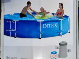 Каркасний сімейний басейн INTEX з Європи