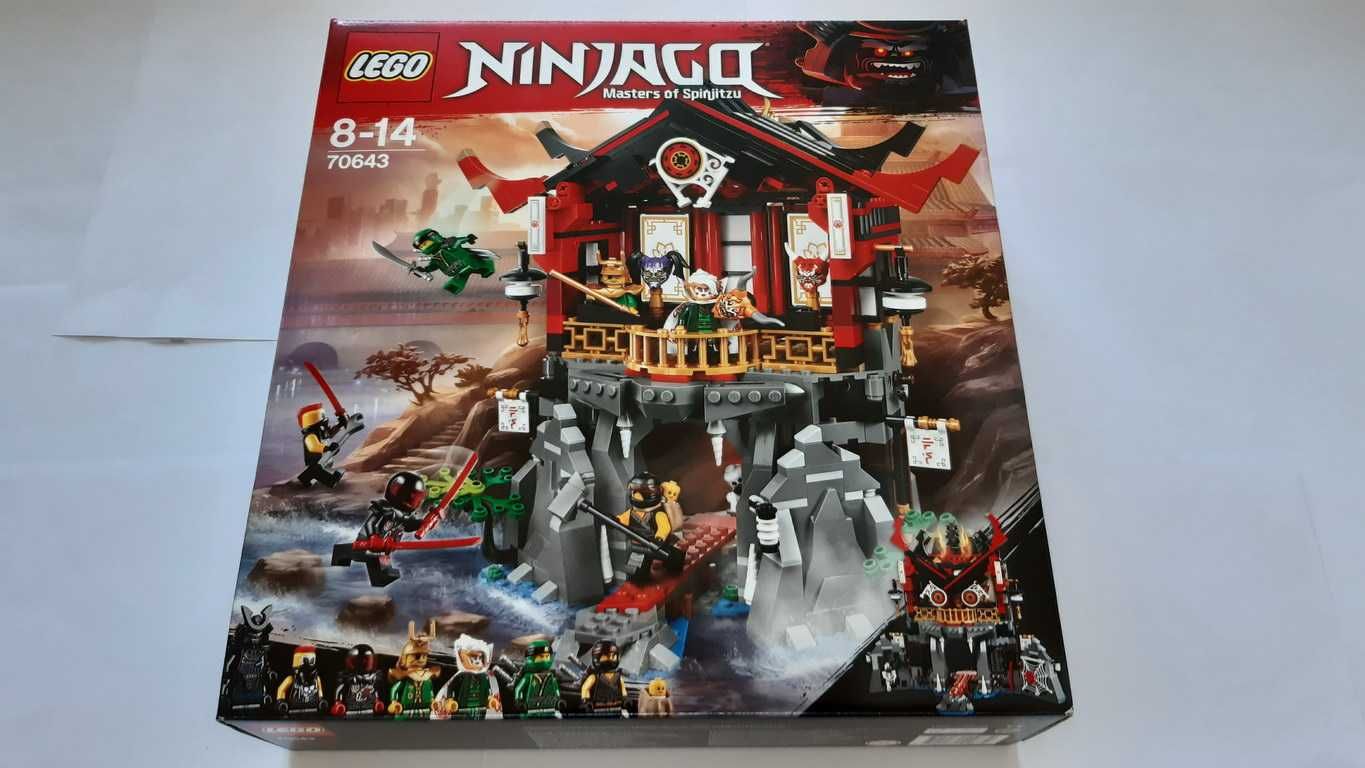 Lego Ninjago Masters Spinjitzu 70643 Temple of Resurrection selado