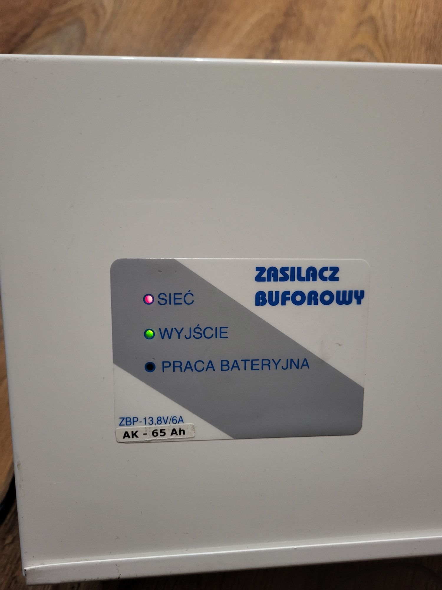 Zasilacz buforowy 6A 12V Pulsar sprawny, akumulator  40Ah