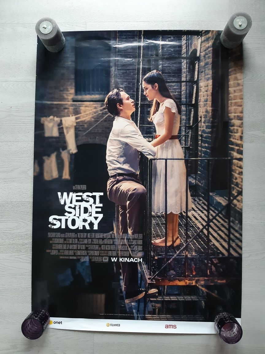 Plakat kinowy z filmu West Side Story musical