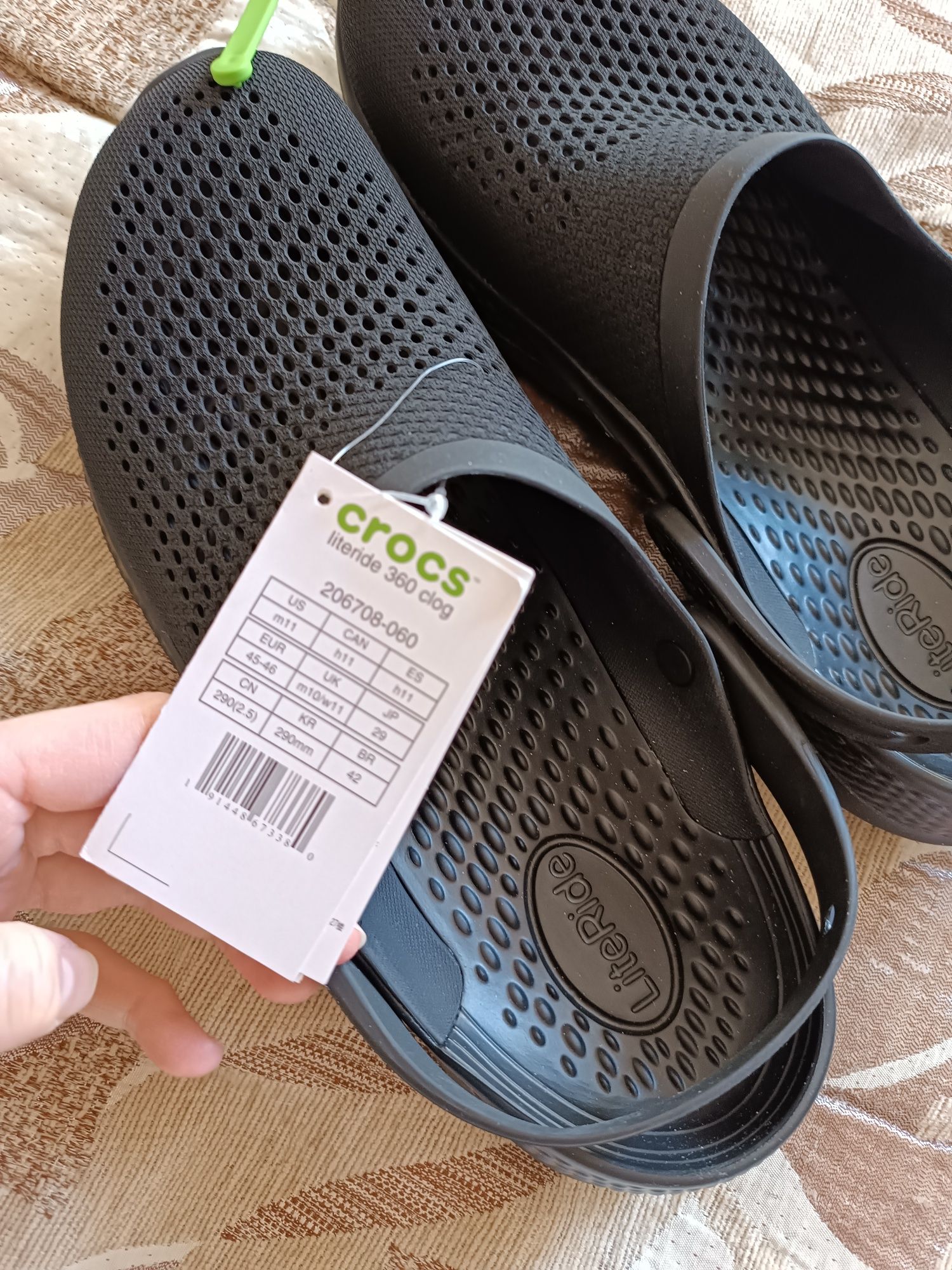 Crocs 360 clog сабо мужские крокс, оригинал.