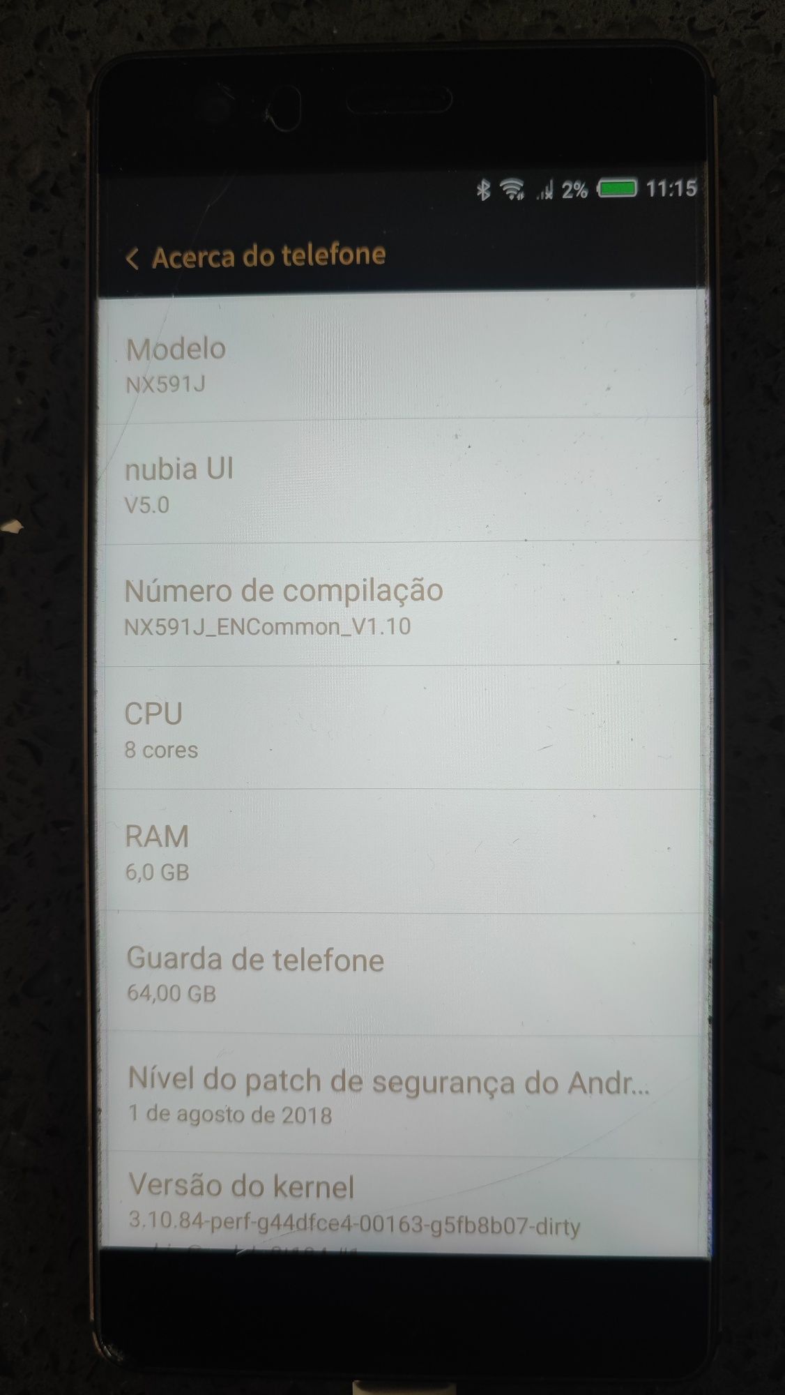 ZTE Nubia Z17 Lite