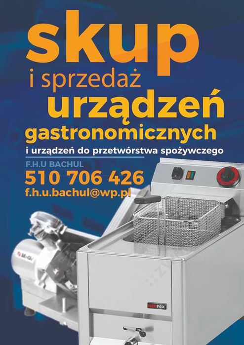 SKUP URZĄDZEŃ gastronomcznych,stół nierdzwny, regał