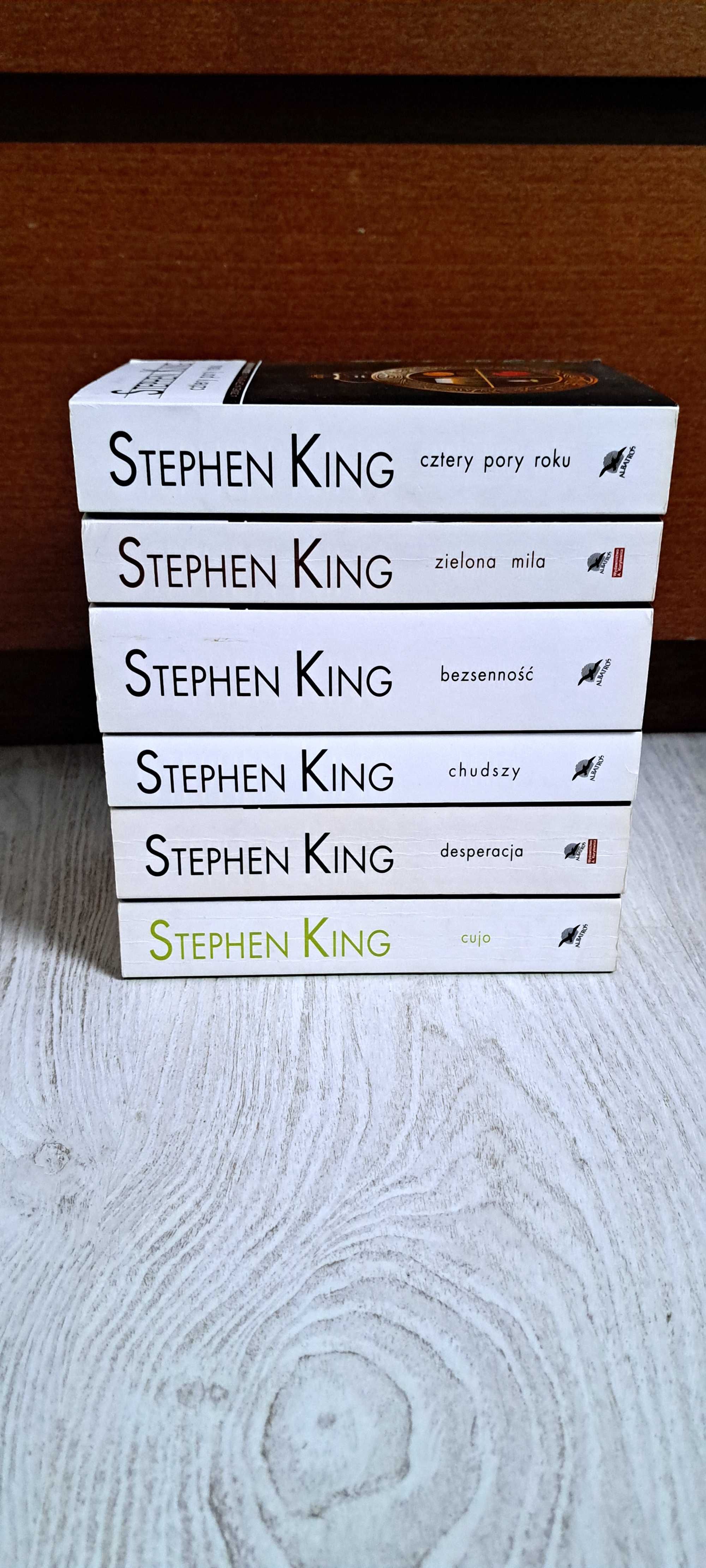 6x King Cztery pory roku Skazani na Shawshank Zielona Mila Bezsenność
