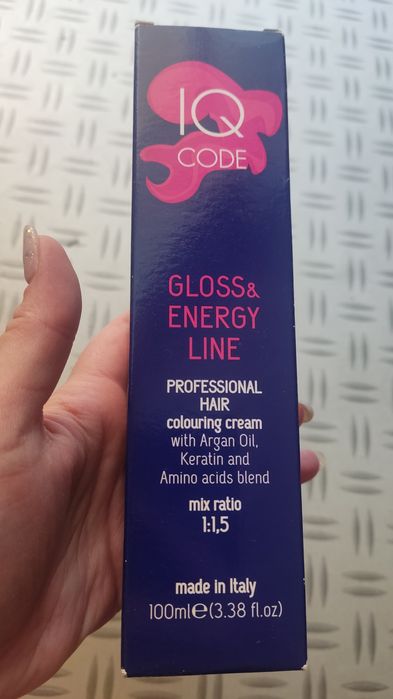 Краска для волос IQ code
