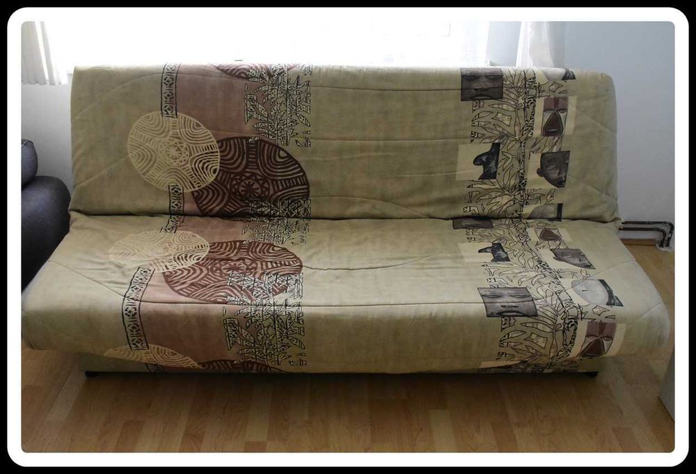 Rozkładana kanapa sofa ze zdejmowanym pokrowcem