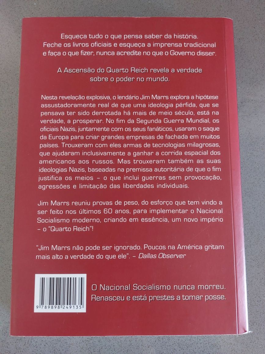 Jim Marrs - A Ascensão do Quarto Reich (portes gratis)