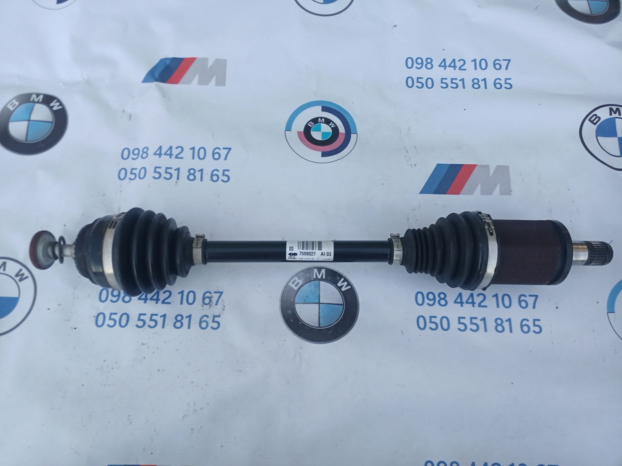 Полуось піввісь BMW X3 F25 26 X5 E70 F15 N20 N55 кулак шрус привод вал