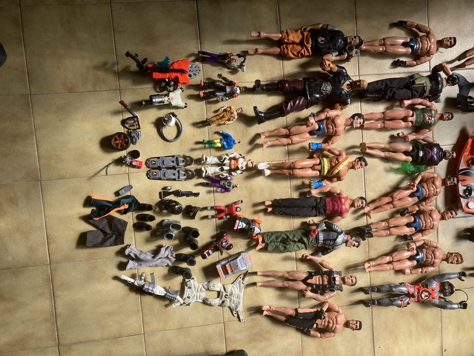 Grande lote Brinquedos Action Man