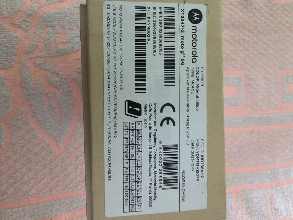 Motorola G84 12/256