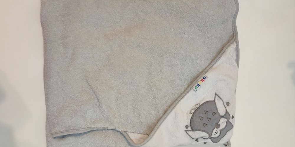 Komplet (4 szt.) Ręczników niemowlęcych z kapturem