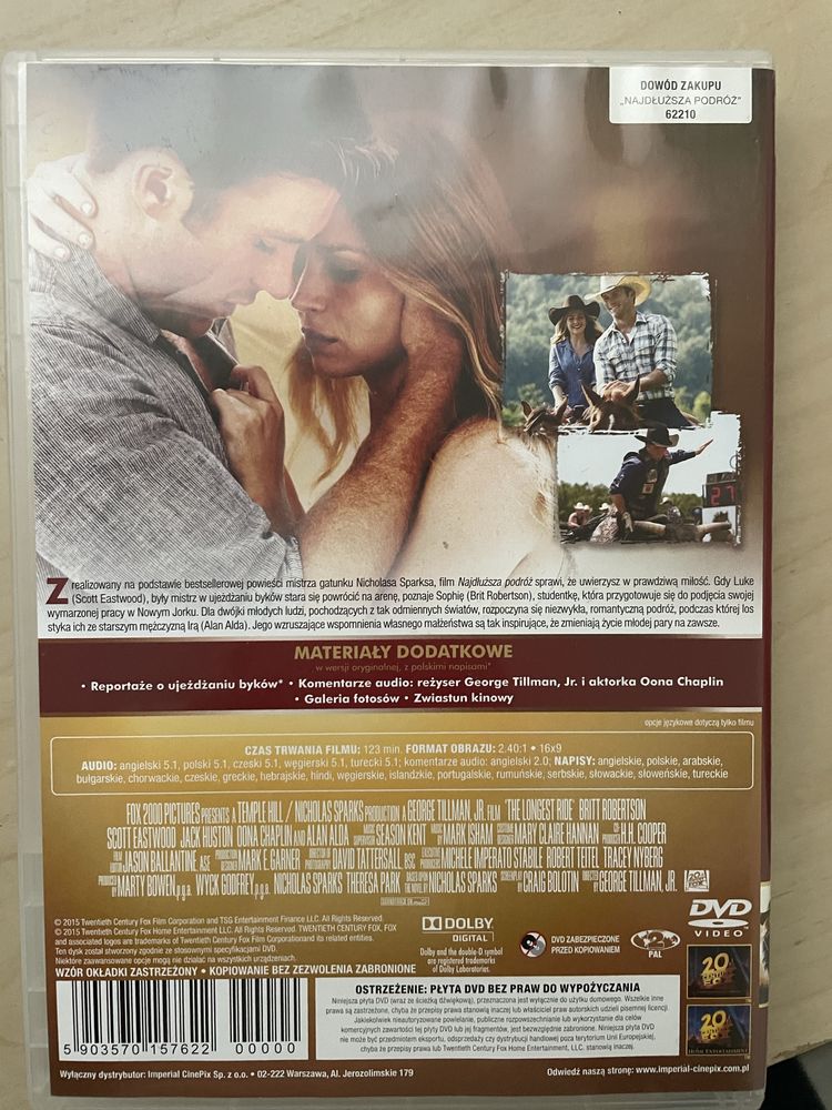 Najdłuższa Podróż. Film na DVD