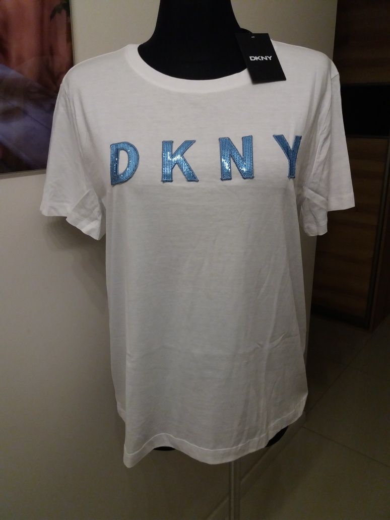 T-shirt   DKNY   Roz. L    Oryginał
