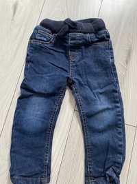 Spodnie jeansy rozm 90