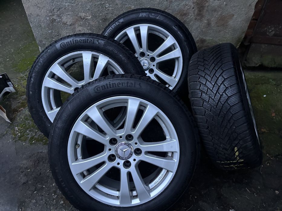 Rezerwacja Koła zimowe mercedes w204 205/55/16 et49