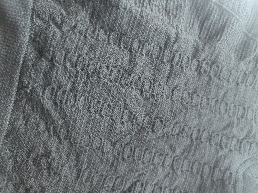 Leginsy wysoki stan krótkie kolarki s M marszczone