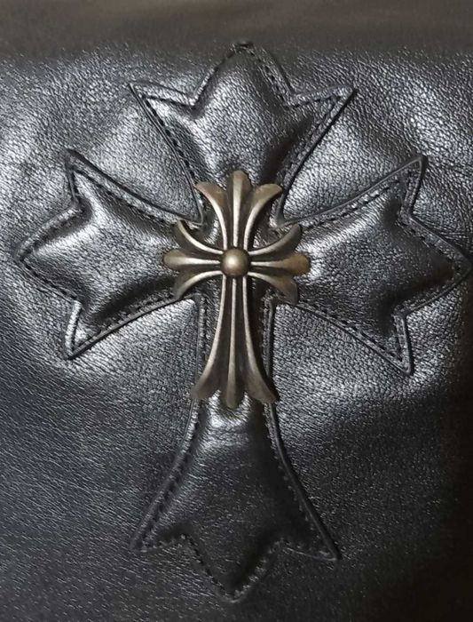 Мужская кожаная сумка "Chrome Hearts", США, оригинал. Новая.
