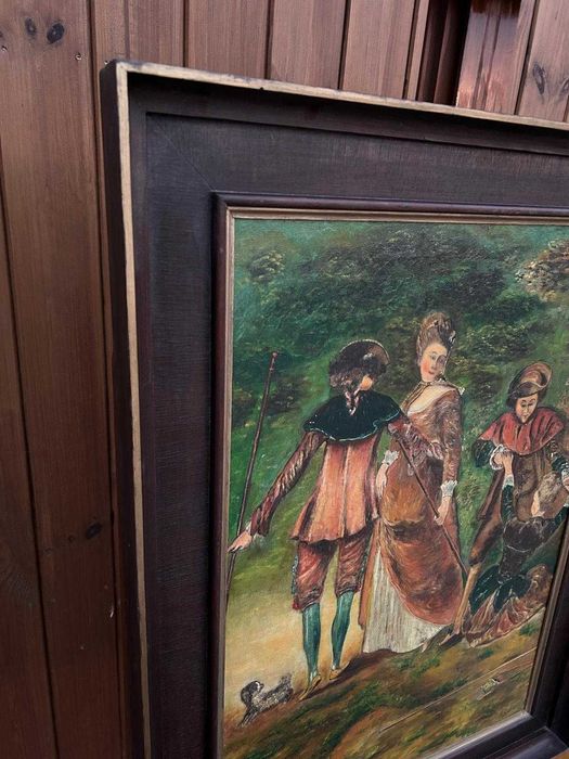 Obraz, arystokraci na spacerze #9152 Stylowy Węgrów