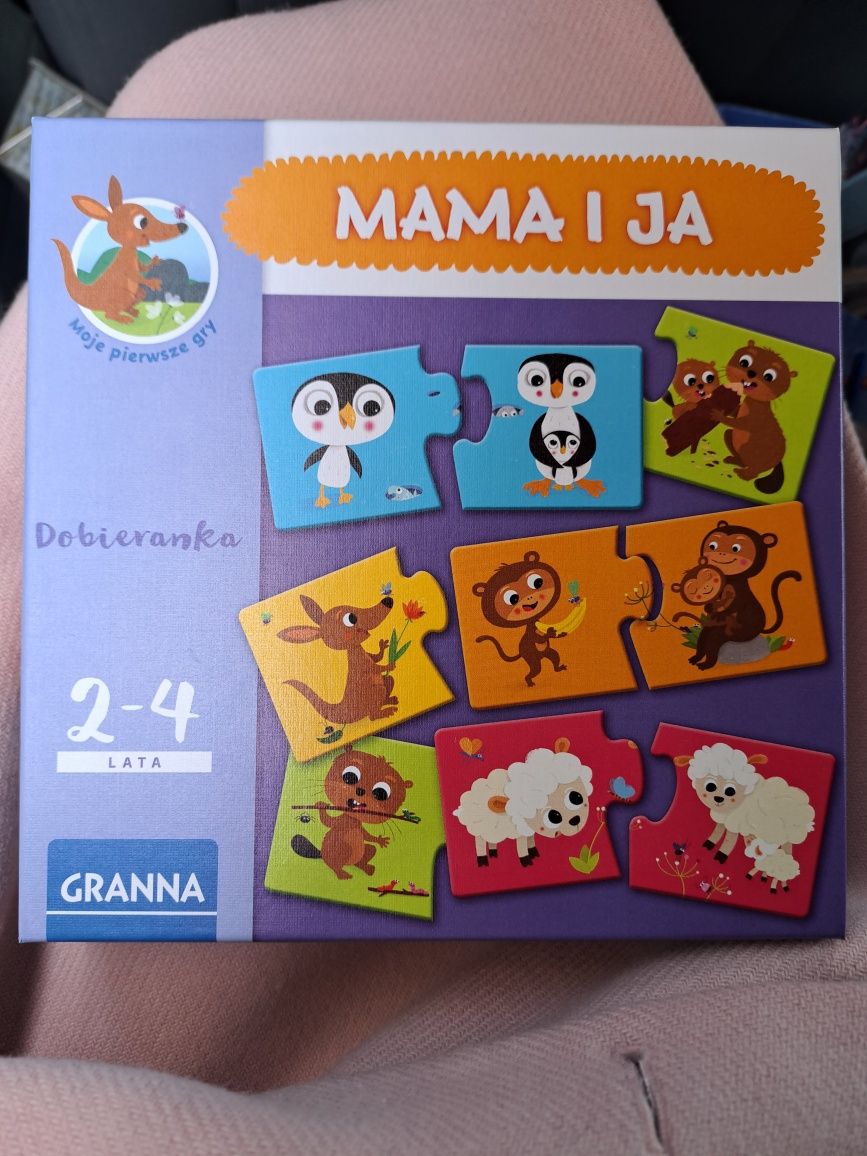 Mama I ja Dobieranka Granna zwierzątka pary