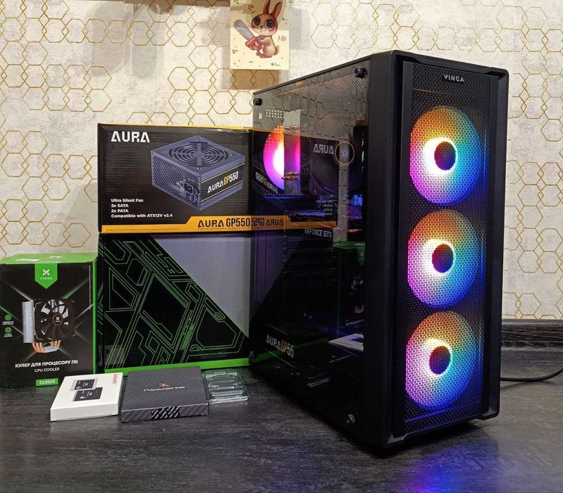 Ігровий ПК Ryzen 5 3600 GTX 1660 Ti 6GB 16 DDR4 6|12 Ядер AM4 B450