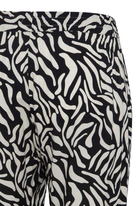 Simple Wish damskie letnie zwiewne spodnie wiskoza plus size 48