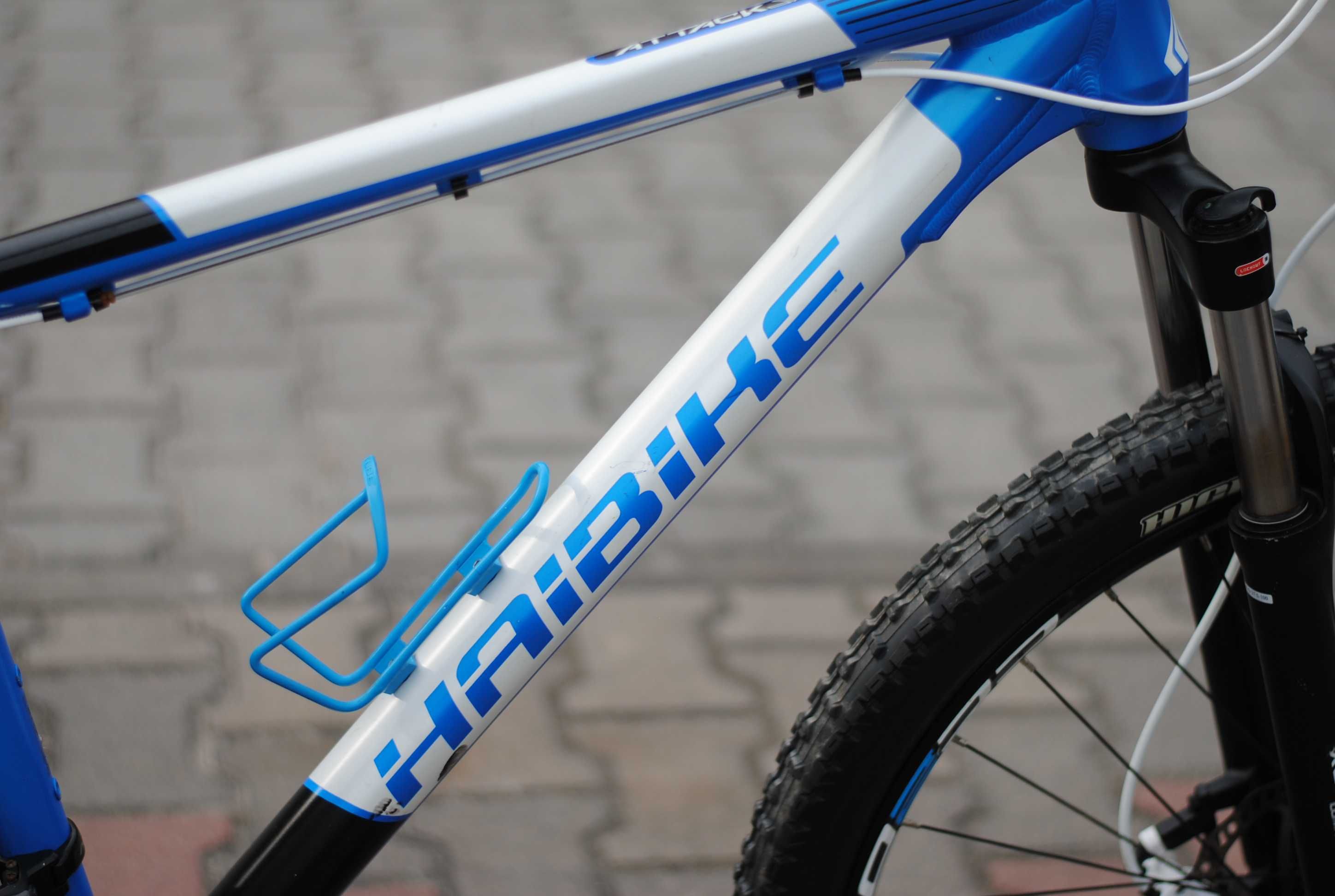 Górski rower MTB haibike attack sl osprzet shimano hydraulika tarcze