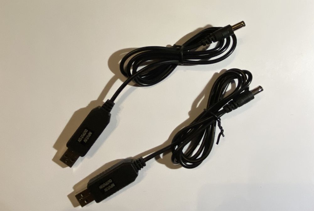 Кабель/Провод/Шнур для питания роутера с повербанка USB-dc 5v 12v 9v