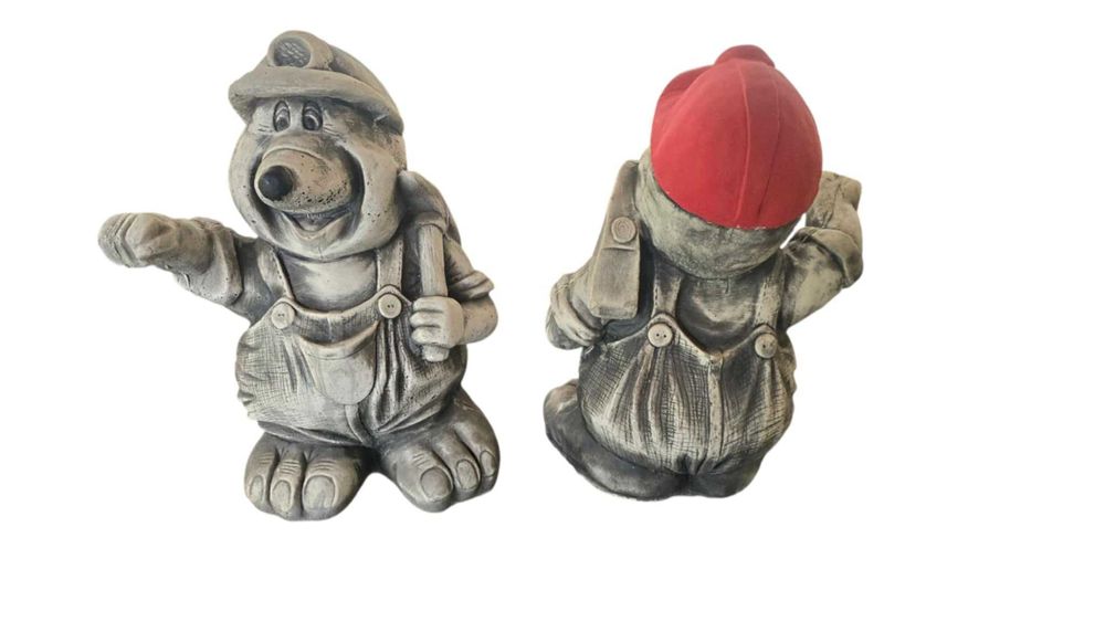 Ozdoby okolicznościowe figurka ogrodowa kret górnik figurki ogrodowe