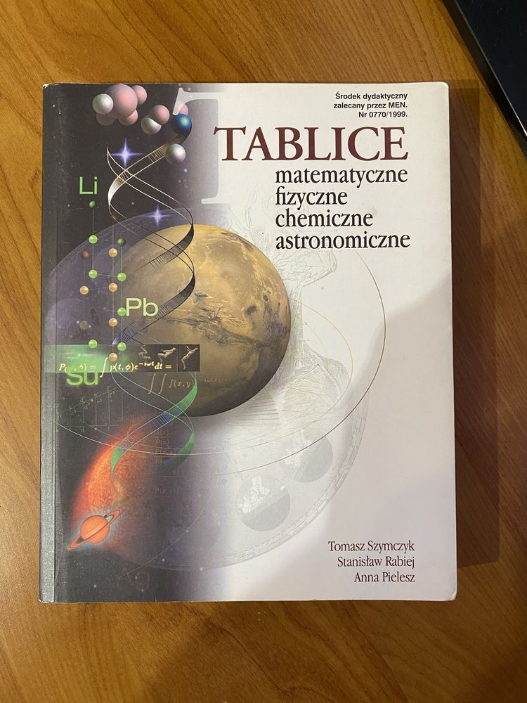 Tablice matematyczne fizyczne astronomiczne