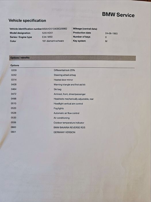 BMW E34 525i klasyk, oldtimer!